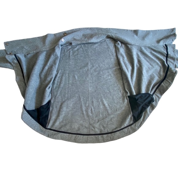 Lululemon That's A Wrap Heathered Snow Slub Coal - Picture 6 of 17